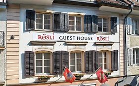 Roesli Guest House Λουκέρνη Exterior photo