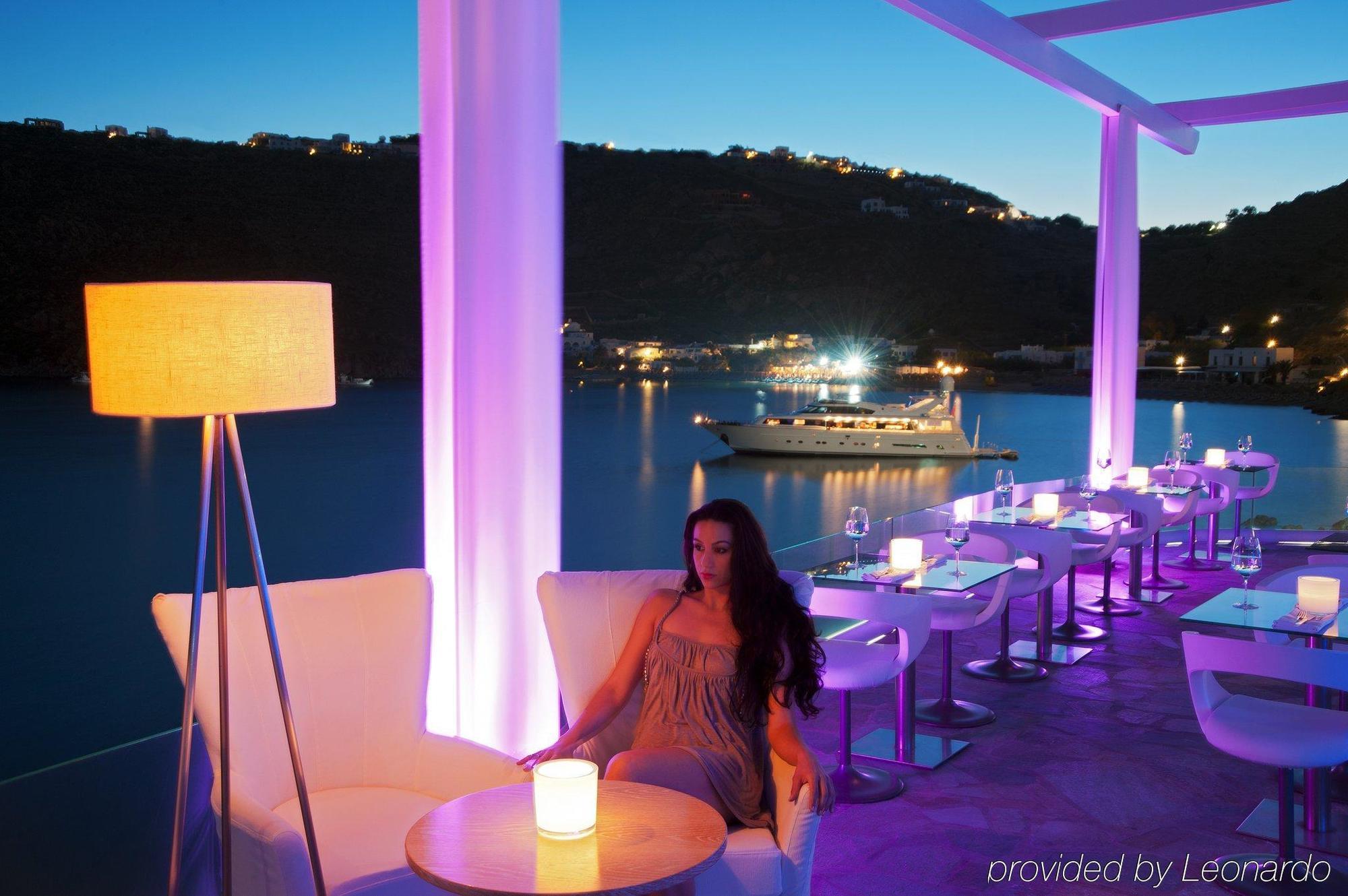 Petasos Beach Resort & Spa - Small Luxury Hotels Of The World Πλατύς Γιαλός Εστιατόριο φωτογραφία