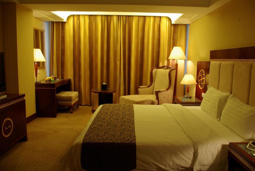 Haiyue Jianguo Hotel Γιντσουάν Δωμάτιο φωτογραφία