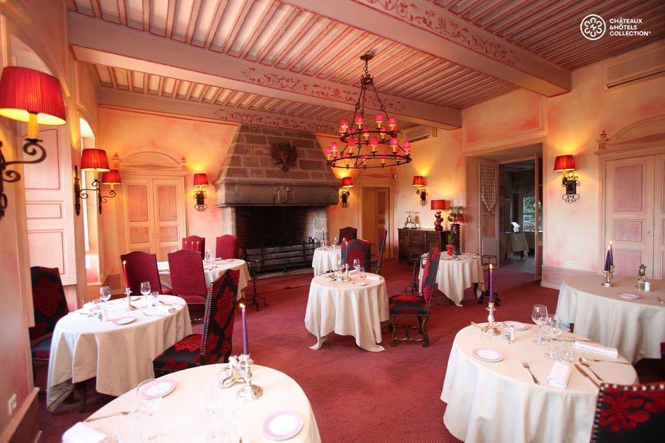 Hotel Chateau De Castel Novel - Les Collectionneurs Varetz Εστιατόριο φωτογραφία