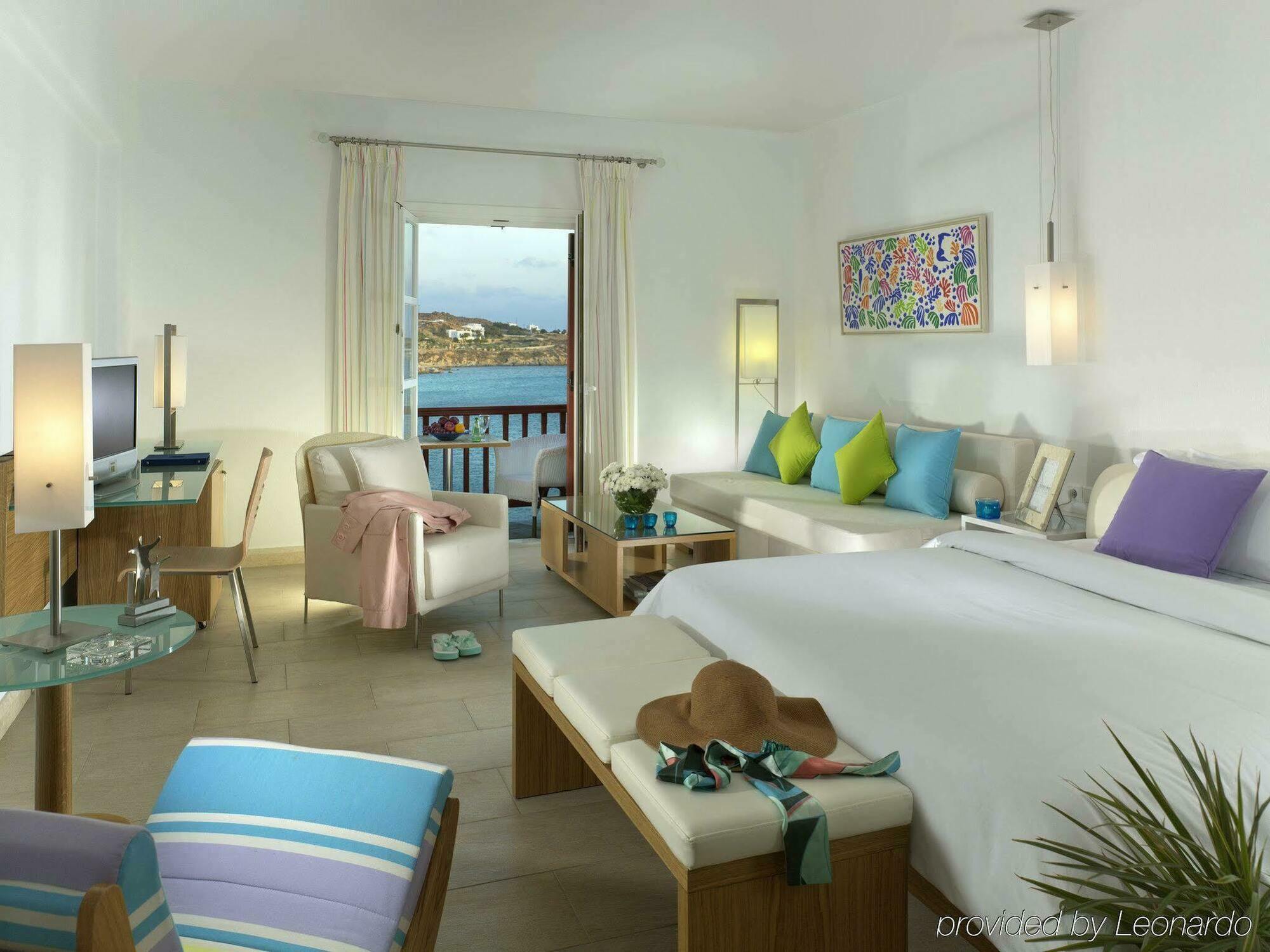 Petasos Beach Resort & Spa - Small Luxury Hotels Of The World Πλατύς Γιαλός Δωμάτιο φωτογραφία