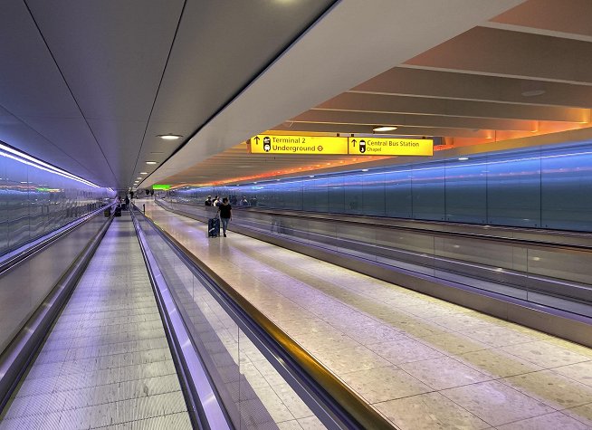 Heathrow Terminals 2 & 3 Tube Station photo