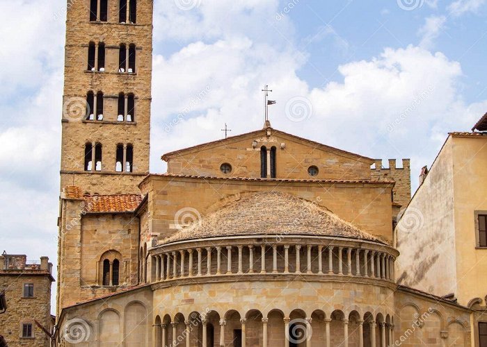 Church of Santa Maria della Pieve Chiesa Di Santa Maria Della Pieve Arezzo Italy Stock Photo - Image ... photo