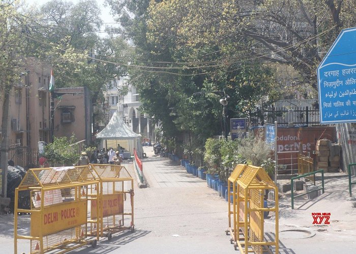 Nizamuddin Dargah Nizamuddin area sanitised after 24 tested corona positive photo