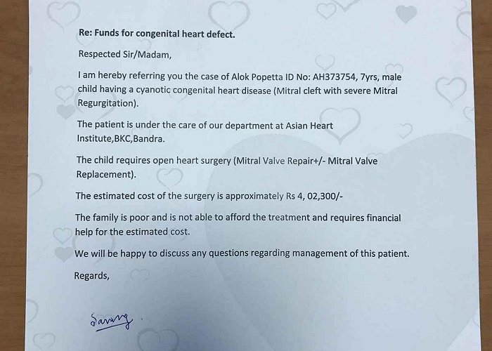 Asian Heart Institute & Research Centre My Son Is Suffering From Congenital Heart Defect/ Disease. We Need ... photo