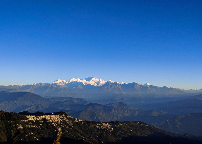 Tiger Hill View from Tiger hill of Mt. Kanchenjunga. Darjeeling, West Bengal ... photo
