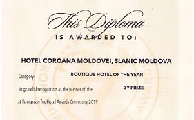 Hotel Coroana Moldovei Slănic-Moldova Exterior photo