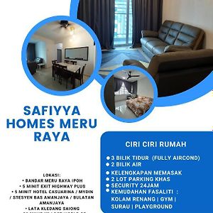 Safiyya Homes Meru Raya - Wifi/Netflix Ίπο Exterior photo