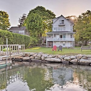 Mystic-Noank Waterfront Rental With Shared Dock! Exterior photo