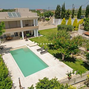 Blue Sky Villa In Crete Epano Vathia Exterior photo