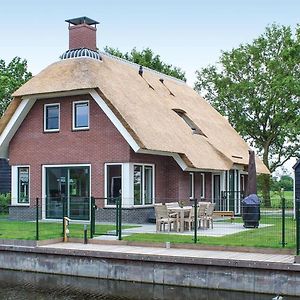 Child-Friendly Villa On The Water In Friesland Idskenhuizen Exterior photo