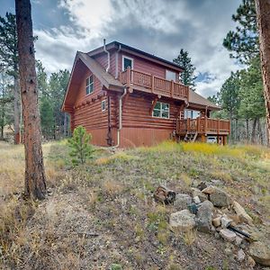 Rustic Ward Retreat With Deck And Mountain Views! Βίλα Exterior photo