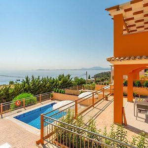 Corfu Sea View Villa - Eros Μπαρμπάτι Exterior photo