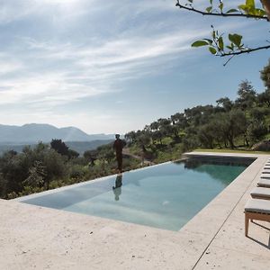 Villa Sunset, Luxury Farmhouse With Infinity Pool Λούκα Exterior photo