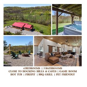 Spacious Cabin Near Hocking Hills And Caves With Hot Tub And Firepit Laurelville Exterior photo