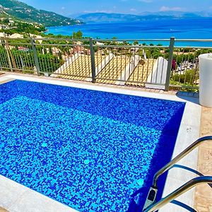 Luxury Villa Akti Barbati 2 With Private Pool By Dadovillas Πυργί Exterior photo