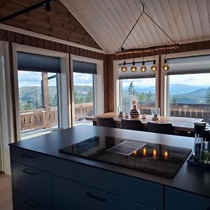 Cabin With An Amazing View At Lifjell Βίλα Exterior photo