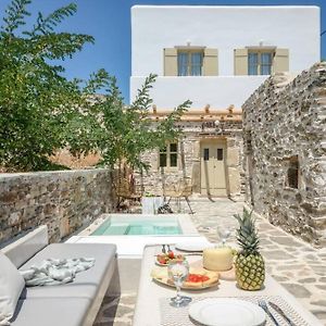 Villa Anthemion Naxos With Outdoor Jacuzzi Άνω Σαγκρί Exterior photo