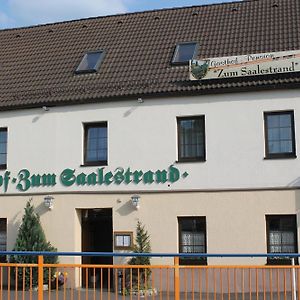 Gasthof & Pension Zum Saalestrand Bad Dürrenberg Exterior photo