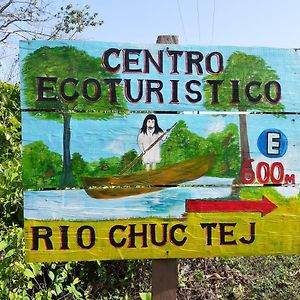 Centro Ecoturistico Rio Chuc Tej Ξενοδοχείο Lacanjá Exterior photo