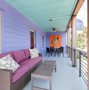 New Folly Vacation Listing, Perfect Purple Palace Apt A Διαμέρισμα Folly Beach Exterior photo