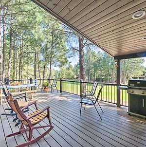 Dog-Friendly Home With Deck On Pinetop Lakes Course! Indian Pine Exterior photo