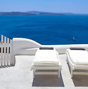 Elegant Santorini House Villa Windmill Caldera View-Outdoor Hot Tub Oia Θόλος Exterior photo