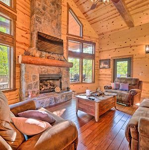 Creekside Cabin With Deck, Hot Tub And Fire Pit! Βίλα Stephens Gap Exterior photo