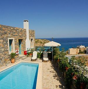 Villa Mousses With Private Pool Μόχλος Exterior photo