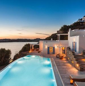 Excellent Mykonos Villa Villa Pinto 5 Bedrooms Stunning Sea Views Psarrou Mykonos Town Exterior photo