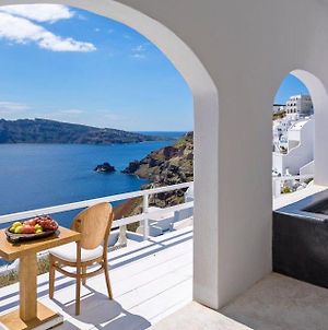 Luxury Santorini Villa Infinity Blue Villa Outdoor Plunge Pool Sea Caldera View 1 Bdr Oi Θόλος Exterior photo