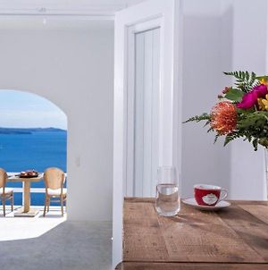 Luxury Santorini Villa Infinity Blue Villa Outdoor Plunge Pool Sea Caldera View 1 Bdr Oi Θόλος Exterior photo