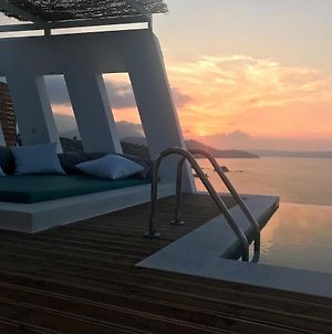 Luxury Villa Crete Villa Saphire 3 Bedroom Sea View Chania Αλμυρίδα Exterior photo