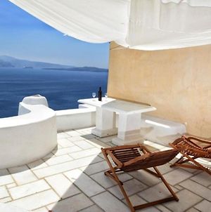 Elegant Santorini House Villa Bliss Caldera View-Outdoor Hot Tub Oia Θόλος Exterior photo