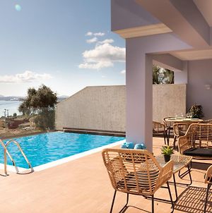 Corfu Ocean View Villa - Damian Μπαρμπάτι Exterior photo
