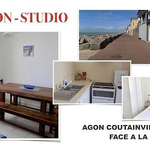 Studio Option Face A La Mer Agon-Coutainville Exterior photo