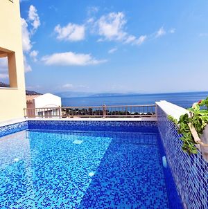 Corfu Sea View Villa - Aurora Μπαρμπάτι Exterior photo