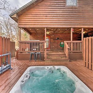 Little Bears Pond Cabin With Outdoor Fireplace! Βίλα Broken Bow Exterior photo