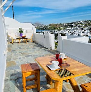 Modern Cycladic Sea View House Βίλα Ορνός Exterior photo