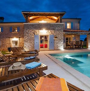 Beautiful Villa Tomani With Pool, Basketball And Volleyball Field Kanfanar Exterior photo
