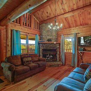 Rustic 4/2 Log Cabin With Lovely Views! Sleeps 8! Βίλα Sevierville Exterior photo