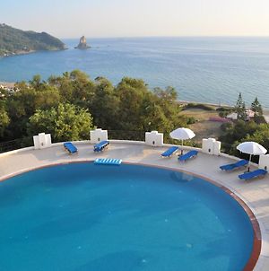 Holiday Apartments Maria With Pool And Panorama View - Agios Gordios Beach Exterior photo
