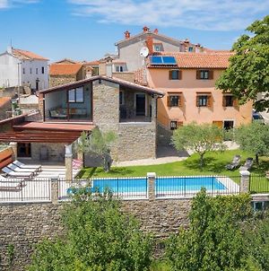 Stone Villa Zamask With A Pool And A Lovely View Pazin Exterior photo