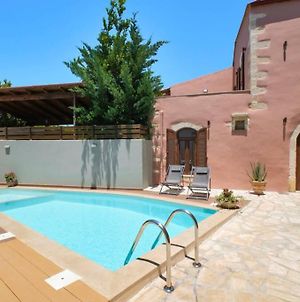 Stone Villa With Swimming Pool-Bbq! Μελιδόνι Exterior photo
