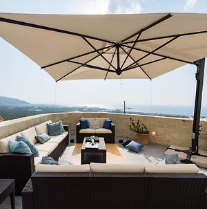 New Luxury Villa Galateia With Pool, 1Km To Beach & Restaurant Φαλάσαρνα Exterior photo