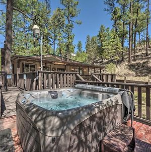 Tranquil Cabin With Stream And Deck Near Dtwn Ruidoso! Βίλα Exterior photo