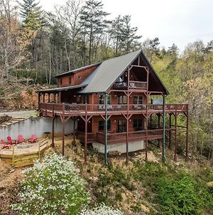 The High Life Long Range Views Of The Blue Ridge Mountains Βίλα Mineral Bluff Exterior photo