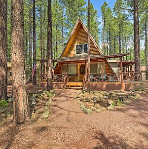 Inviting A-Frame Cabin Come Enjoy The Holidays! Βίλα Pinetop-Lakeside Exterior photo