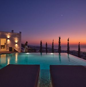 Infinity Sea View Hillside Villa With Private Pool Παροικιά Exterior photo