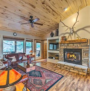 Rustic Show Low Cabin With Deck 3 Miles To Lake! Βίλα Exterior photo